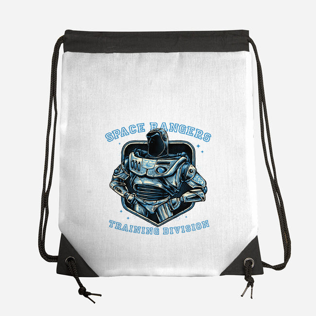 Space Rangers Training Division-None-Drawstring-Bag-glitchygorilla