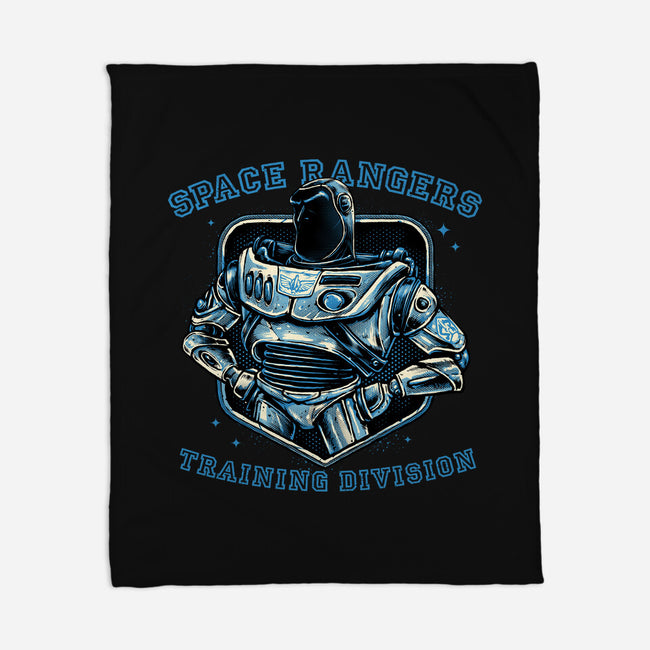 Space Rangers Training Division-None-Fleece-Blanket-glitchygorilla