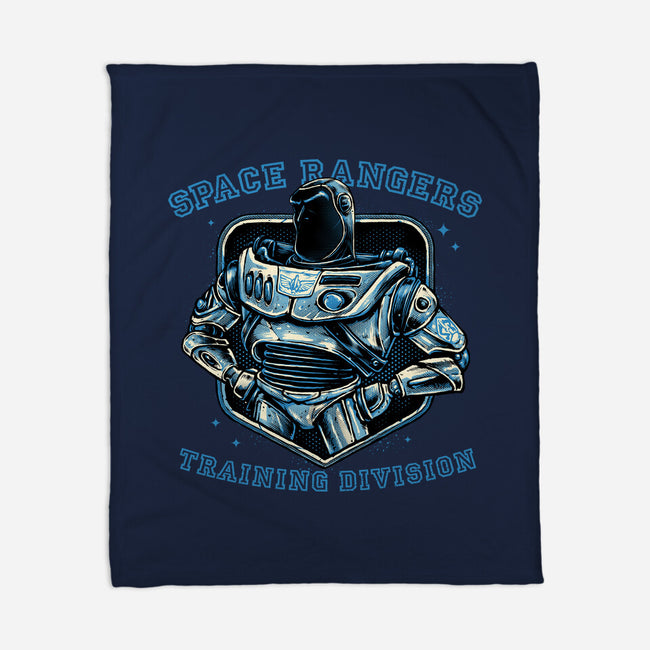 Space Rangers Training Division-None-Fleece-Blanket-glitchygorilla
