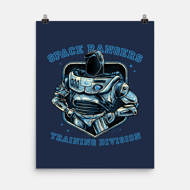 Space Rangers Training Division-None-Matte-Poster-glitchygorilla