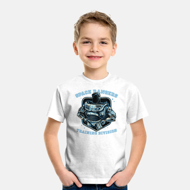 Space Rangers Training Division-Youth-Basic-Tee-glitchygorilla
