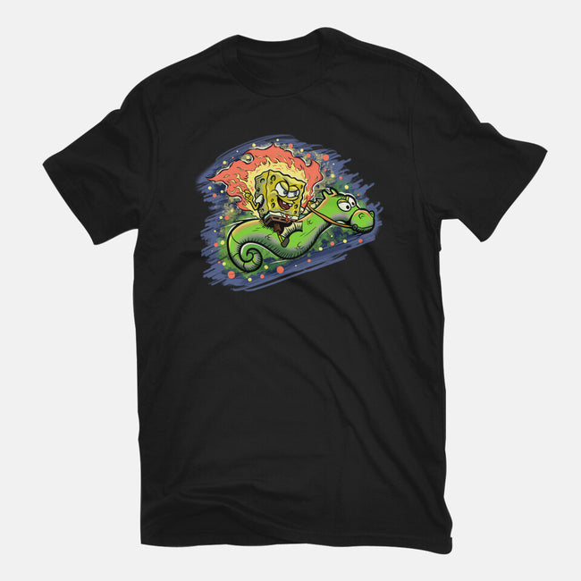 Sponge Rider-Womens-Fitted-Tee-nickzzarto