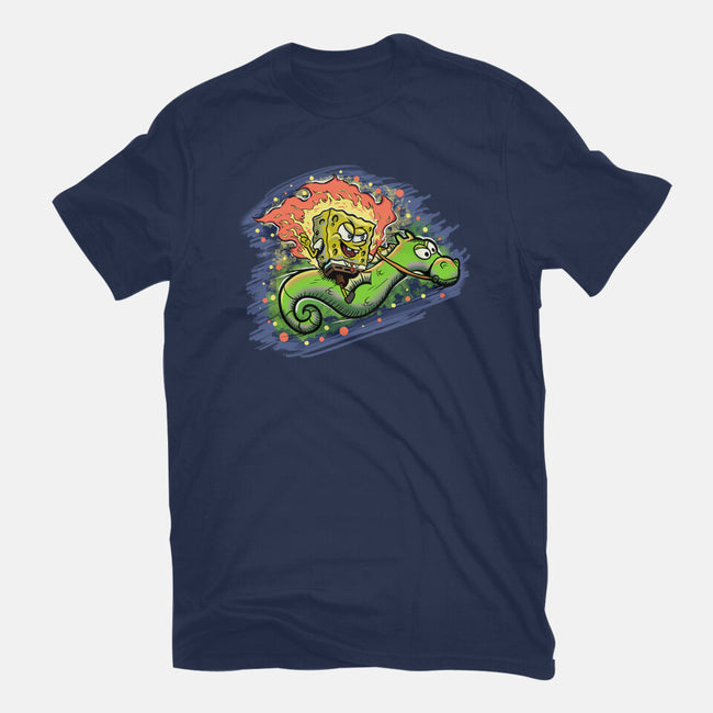 Sponge Rider-Womens-Fitted-Tee-nickzzarto