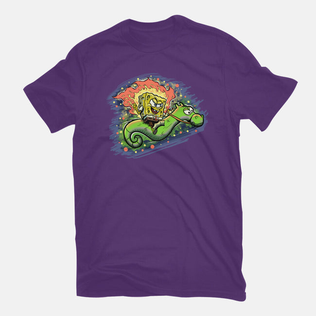 Sponge Rider-Womens-Fitted-Tee-nickzzarto