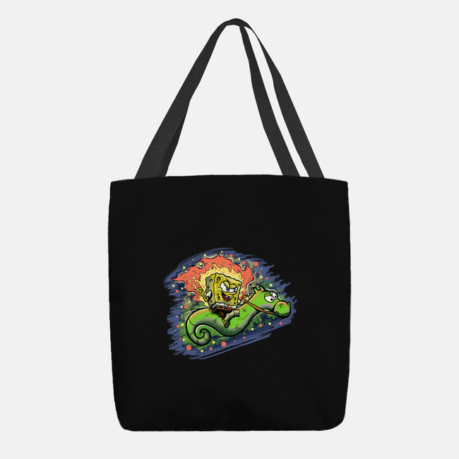 Sponge Rider-None-Basic Tote-Bag-nickzzarto