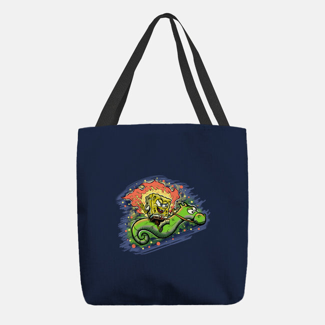 Sponge Rider-None-Basic Tote-Bag-nickzzarto