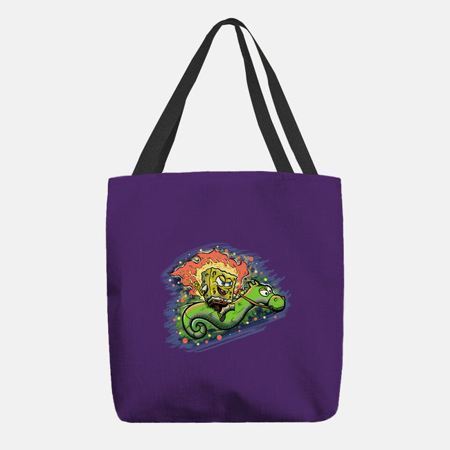 Sponge Rider-None-Basic Tote-Bag-nickzzarto