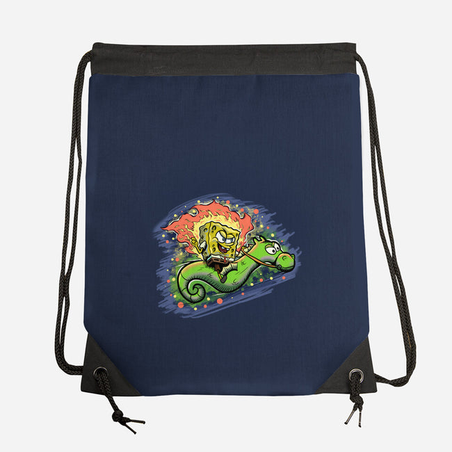 Sponge Rider-None-Drawstring-Bag-nickzzarto