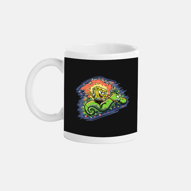 Sponge Rider-None-Mug-Drinkware-nickzzarto