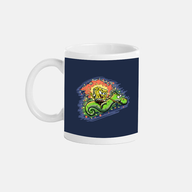 Sponge Rider-None-Mug-Drinkware-nickzzarto