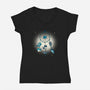 Dreamcatcher-Womens-V-Neck-Tee-Freecheese