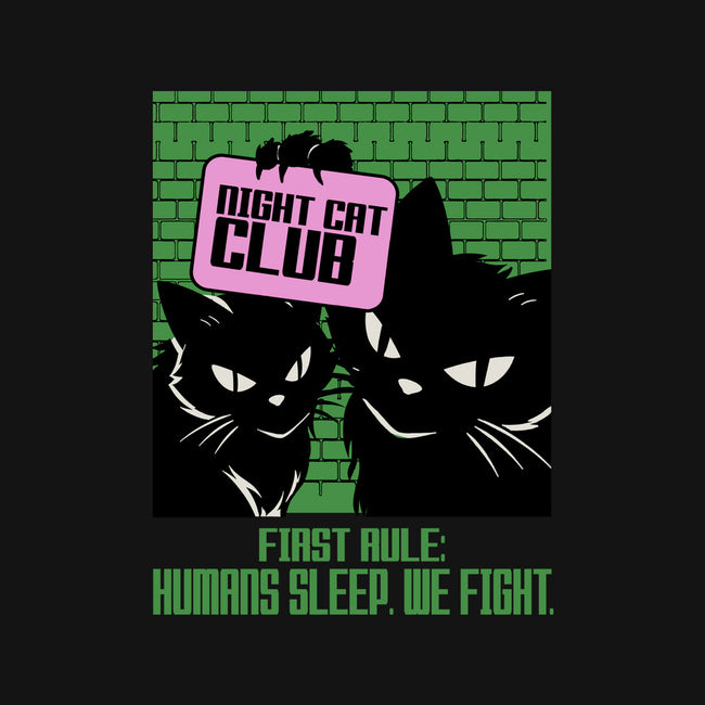 Night Cat Club-None-Glossy-Sticker-fanfabio