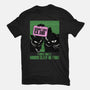 Night Cat Club-Womens-Fitted-Tee-fanfabio