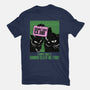 Night Cat Club-Unisex-Basic-Tee-fanfabio