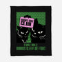 Night Cat Club-None-Fleece-Blanket-fanfabio