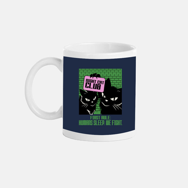 Night Cat Club-None-Mug-Drinkware-fanfabio