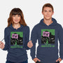 Night Cat Club-Unisex-Pullover-Sweatshirt-fanfabio