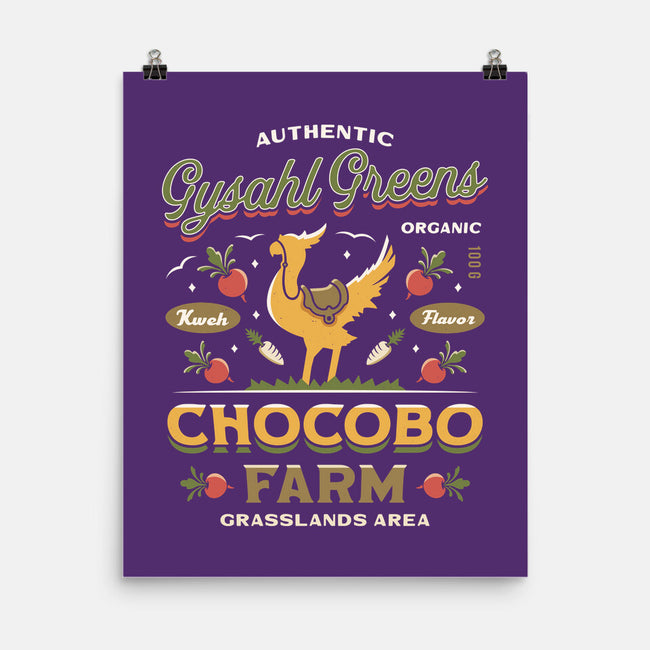 Gysahl Greens Emblem Vintage-None-Matte-Poster-LAGELANTEE