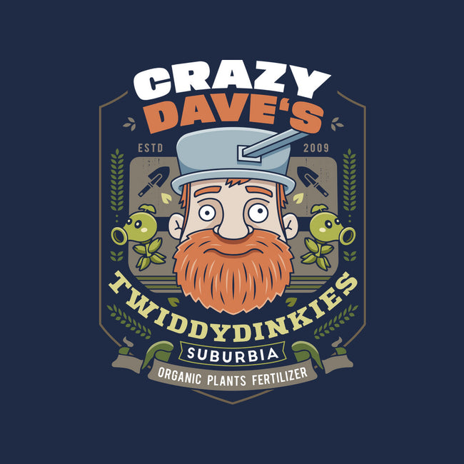Crazy Dave Fertilizer Vintage-Womens-V-Neck-Tee-LAGELANTEE