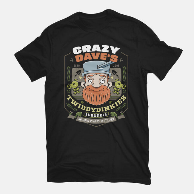 Crazy Dave Fertilizer Vintage-Womens-Fitted-Tee-LAGELANTEE