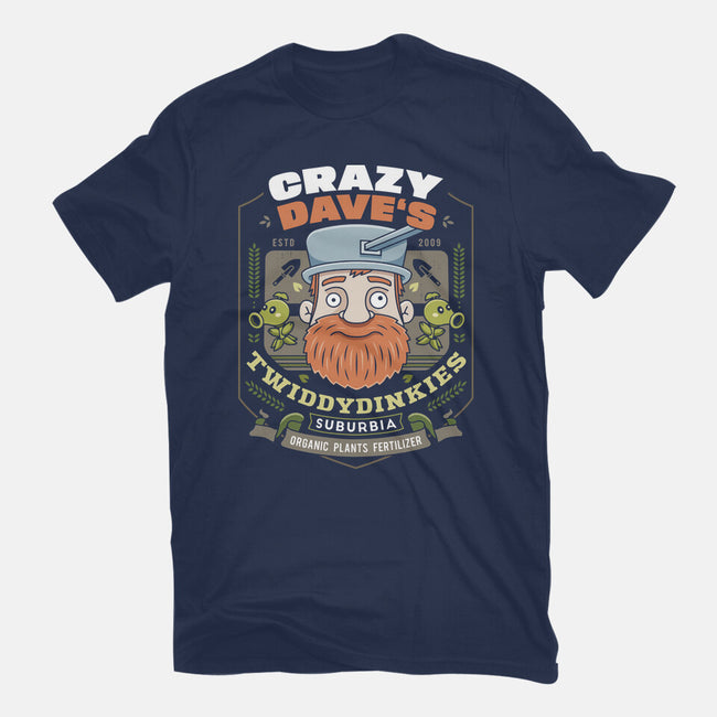 Crazy Dave Fertilizer Vintage-Womens-Fitted-Tee-LAGELANTEE