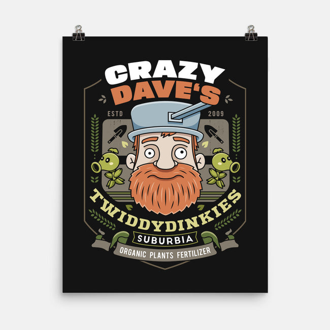 Crazy Dave Fertilizer Vintage-None-Matte-Poster-LAGELANTEE
