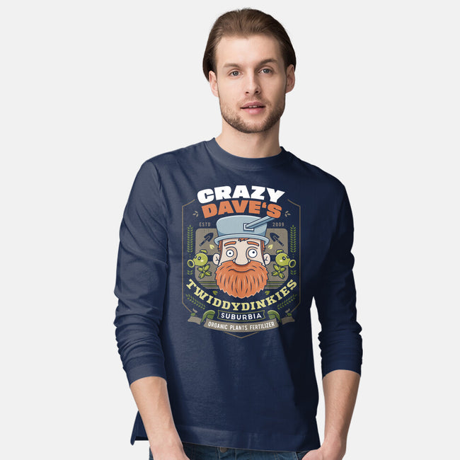 Crazy Dave Fertilizer Vintage-Mens-Long Sleeved-Tee-LAGELANTEE