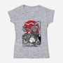 The Fantastic World Of Hayao-Womens-V-Neck-Tee-DrMonekers