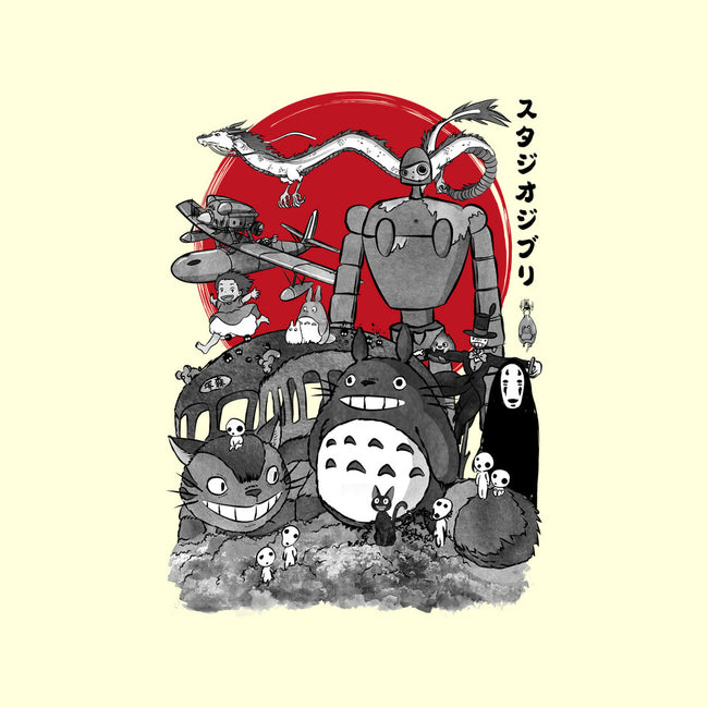 The Fantastic World Of Hayao-None-Adjustable Tote-Bag-DrMonekers