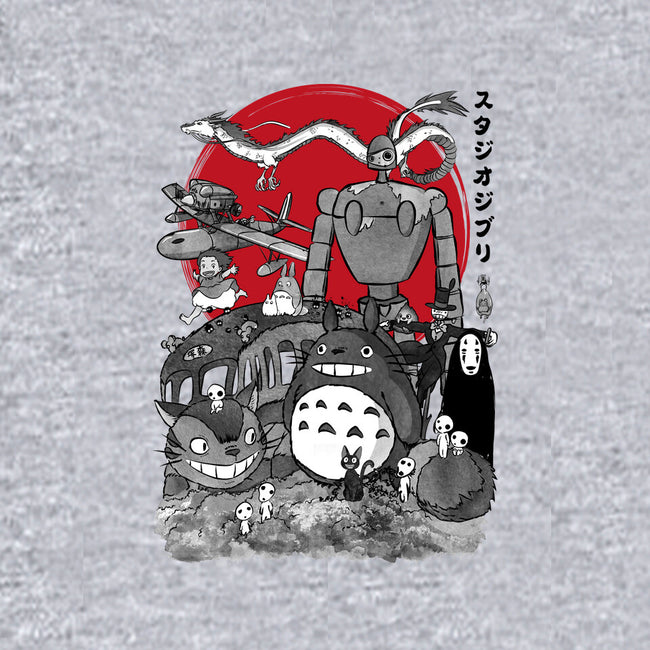 The Fantastic World Of Hayao-Womens-Racerback-Tank-DrMonekers