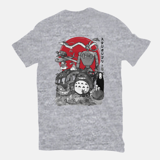 The Fantastic World Of Hayao-Womens-Fitted-Tee-DrMonekers