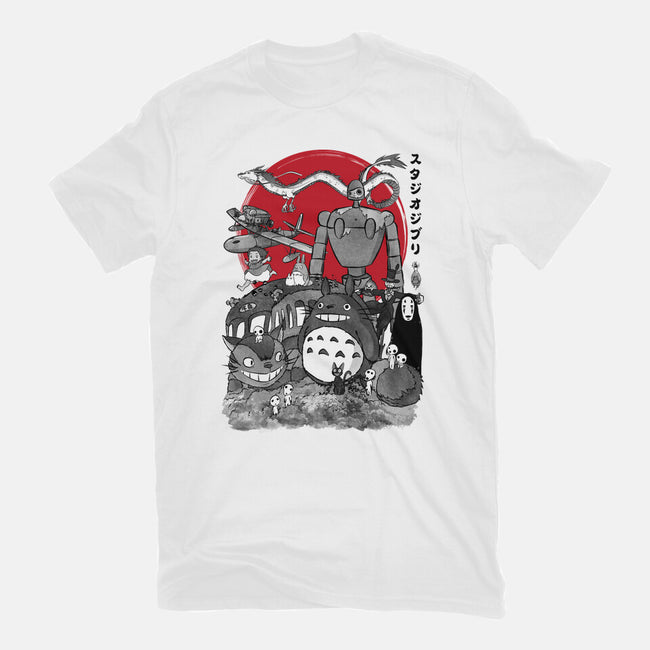 The Fantastic World Of Hayao-Unisex-Basic-Tee-DrMonekers