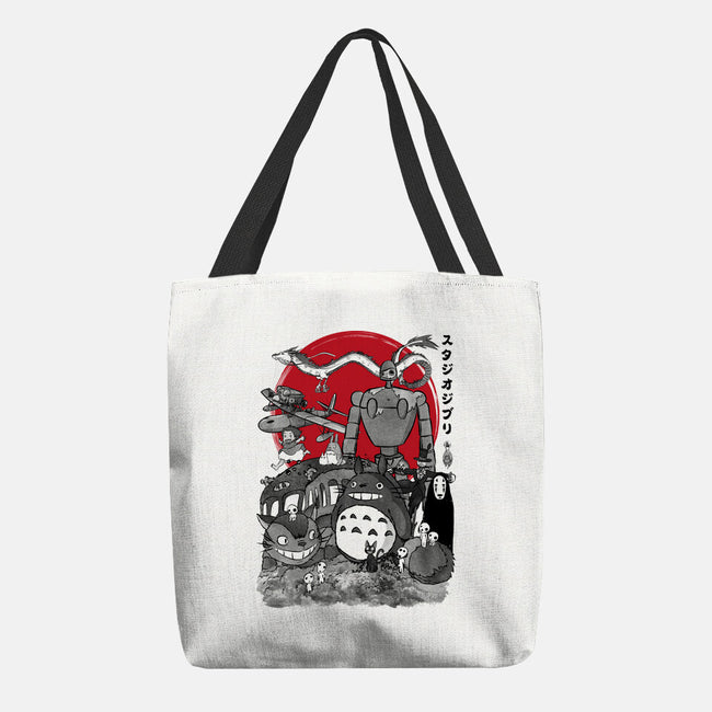 The Fantastic World Of Hayao-None-Basic Tote-Bag-DrMonekers