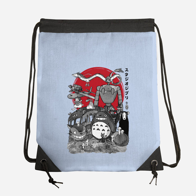 The Fantastic World Of Hayao-None-Drawstring-Bag-DrMonekers
