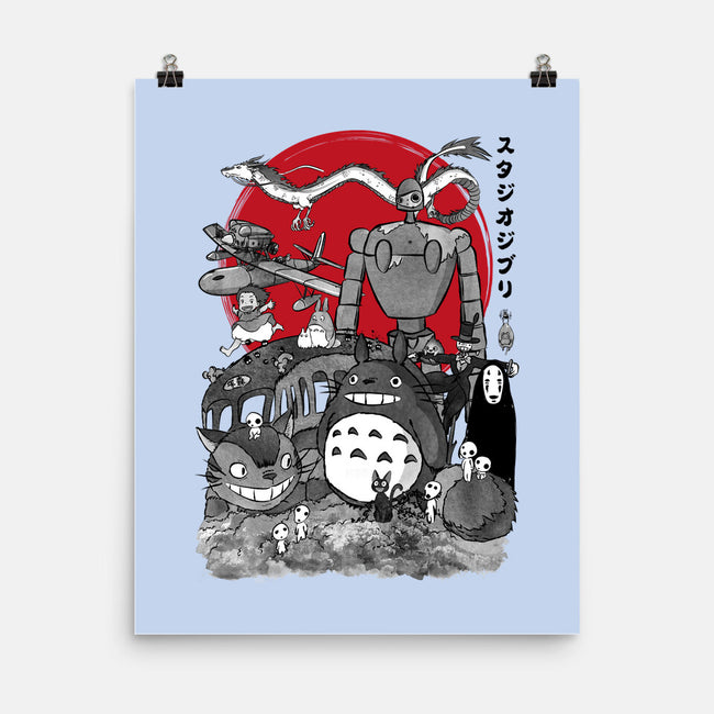 The Fantastic World Of Hayao-None-Matte-Poster-DrMonekers