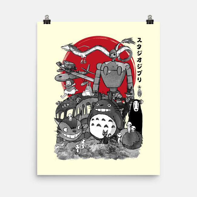 The Fantastic World Of Hayao-None-Matte-Poster-DrMonekers