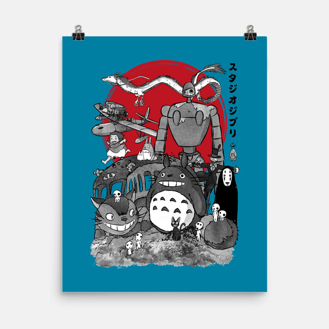 The Fantastic World Of Hayao-None-Matte-Poster-DrMonekers