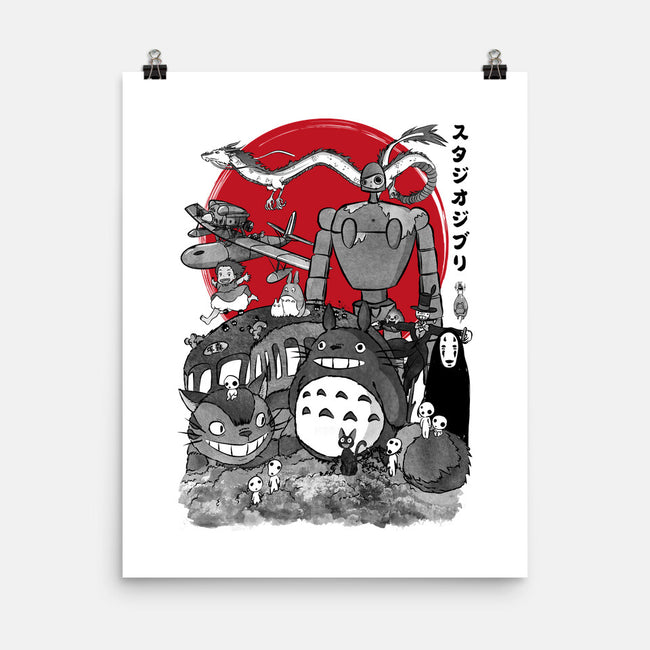 The Fantastic World Of Hayao-None-Matte-Poster-DrMonekers