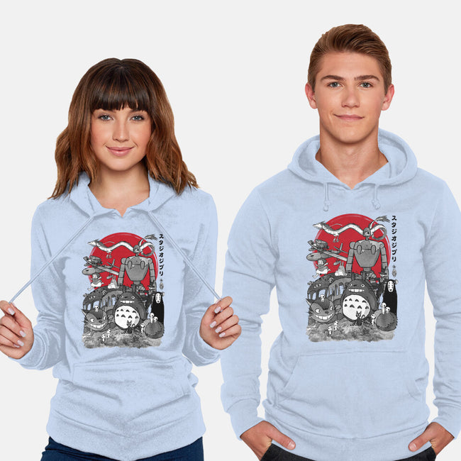 The Fantastic World Of Hayao-Unisex-Pullover-Sweatshirt-DrMonekers