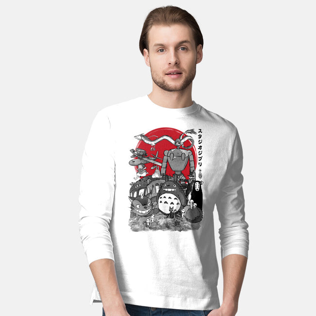 The Fantastic World Of Hayao-Mens-Long Sleeved-Tee-DrMonekers