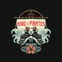 King Of The Pirates Insignia-Unisex-Crew Neck-Sweatshirt-glitchygorilla
