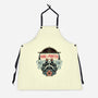 King Of The Pirates Insignia-Unisex-Kitchen-Apron-glitchygorilla