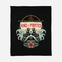 King Of The Pirates Insignia-None-Fleece-Blanket-glitchygorilla