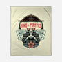 King Of The Pirates Insignia-None-Fleece-Blanket-glitchygorilla
