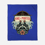 King Of The Pirates Insignia-None-Fleece-Blanket-glitchygorilla