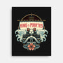 King Of The Pirates Insignia-None-Stretched-Canvas-glitchygorilla
