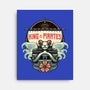 King Of The Pirates Insignia-None-Stretched-Canvas-glitchygorilla