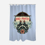 King Of The Pirates Insignia-None-Polyester-Shower Curtain-glitchygorilla