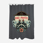 King Of The Pirates Insignia-None-Polyester-Shower Curtain-glitchygorilla