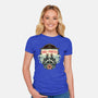 King Of The Pirates Insignia-Womens-Fitted-Tee-glitchygorilla